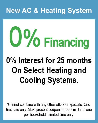 0% Financing for 25 months